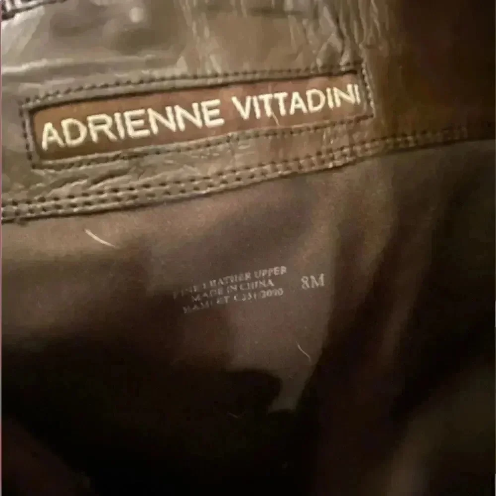 Adrienne Vittadini suede and leather boots